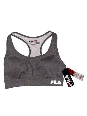 Grey Fila Sports Bra